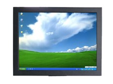 Metal material 15" industrial lcd open frame Resistive touch screen monitor