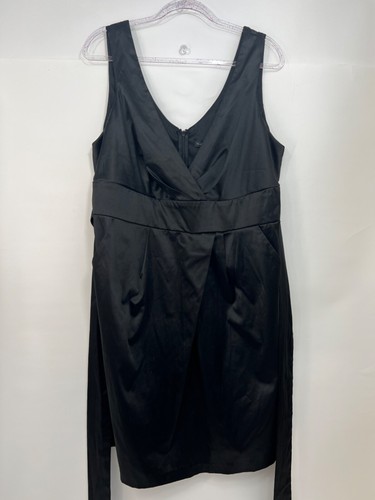 black formal dress size 20