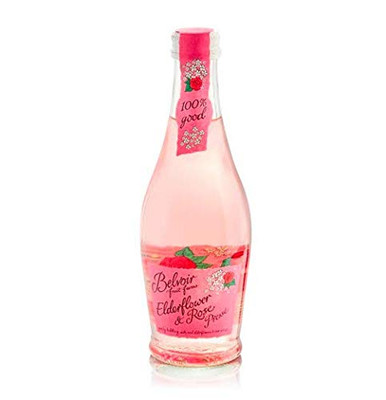 Belvoir Elderflower and Rose Presse (4 Pack)