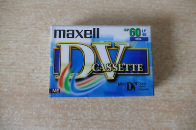 DV Cassette Mini Maxell SP 60 LP 90