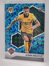 Ajdin Hrustic Australia Panini Mosaic 2021-22 Peacock Prizm SP!