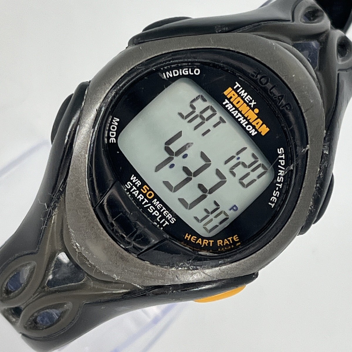 TIMEX IRONMAN TRIATHLON INDIGLO 腕時計 Timex Ironman Triathlon 30 Lap Indiglo 652 digital watch