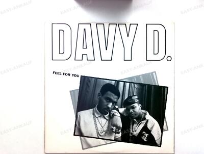 Davy D - Feel For You / Davy's Ride US Maxi 1987 .