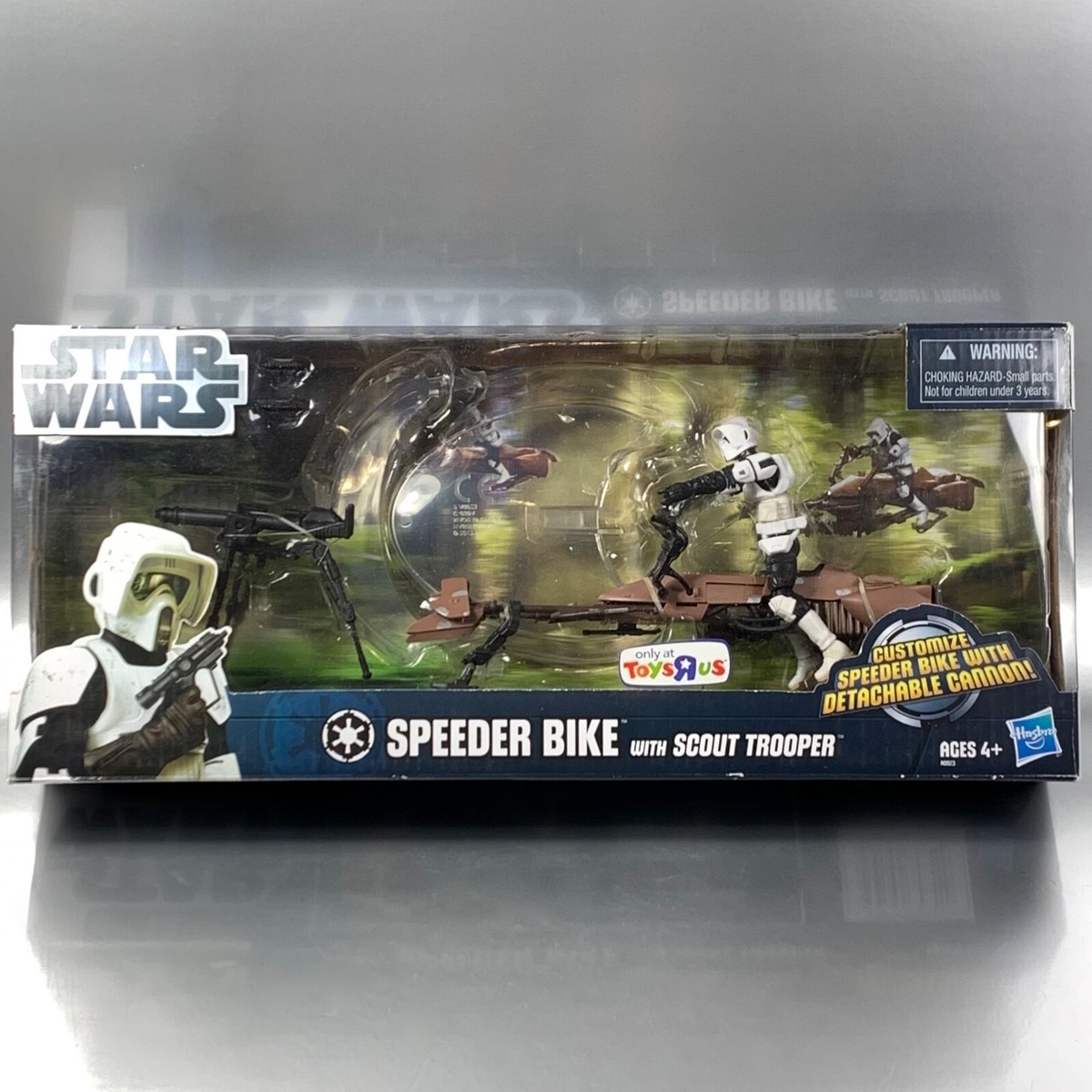 Hasbro Star Wars Speeder Bike with Scout Trooper Toys R Us