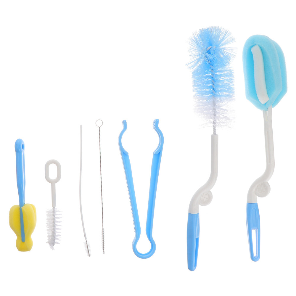 Silicone Baby Bottle Scrubber with Teapot Spout Cleaner Brush