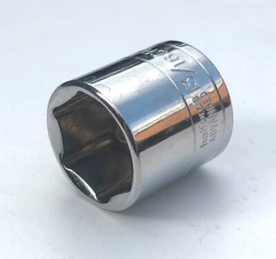 13/16'' SAE AF Halfords Advanced 3/8'' dr. drive standard 6pt socket imperial tool