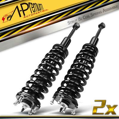 A-Premium Front Side Struts w/ Coil Springs Assembly for Toyota Tundra 2007-2020