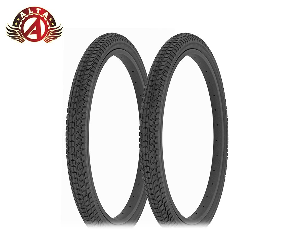 Pneu Vélo Altaline 29 X 2.30 - Semi-slick Noir - Pour City Bike, Cruiser, Universel - Neuf