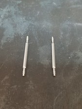 Set of 2 14mm Double Shouldered Ultra Thin Spring Bars - NEW