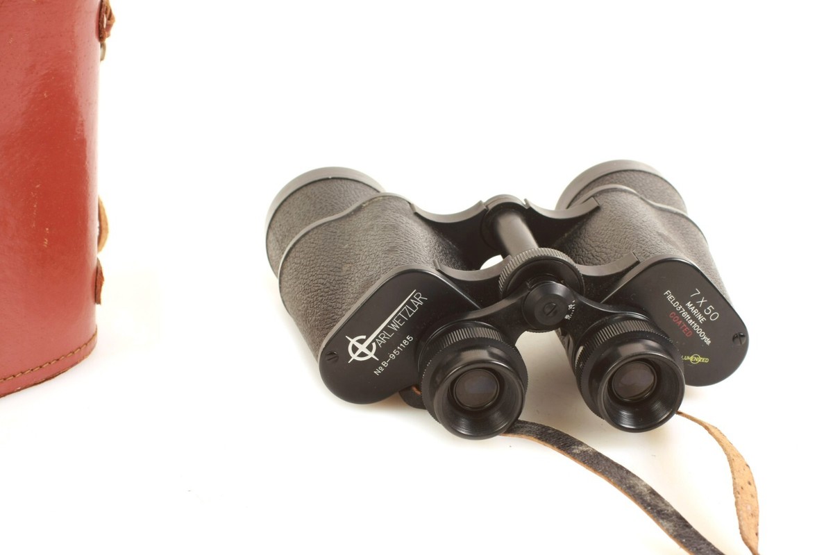 Carl Wetzler 7X50 Binoculars with Case | eBay