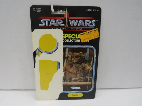 1985 Lumat Last 17 92 STAR WARS Kenner Vintage Card Back