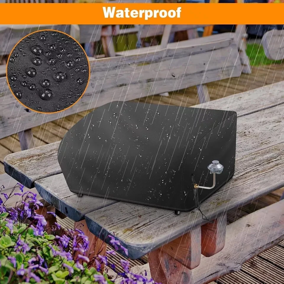 Capa para grelha Blackstone 22 polegadas chapa impermeável Oxford material churrasqueira Gr - Imagem 4 de 4