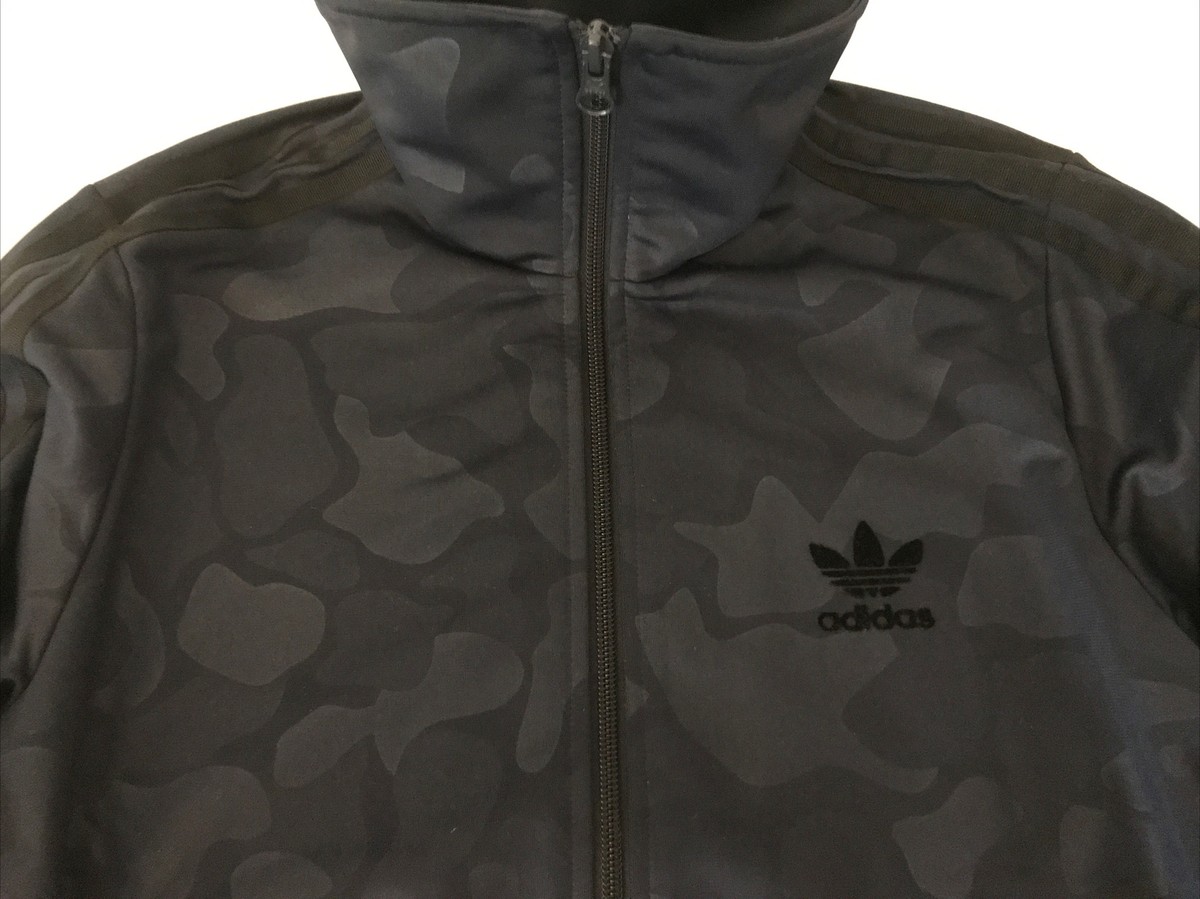 Adidas Originals Firebird Camo print Graphic Track Top