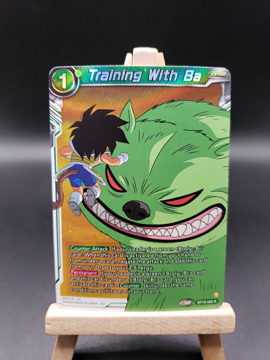 Training With Ba #bt19-095 R Dragon Ball Super Card Game PWE** Training With Ba #bt19-095 R Dragon Ball Super Card Game PWE**