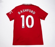 Marcus Rashford Signed Manchester United FC Shirt Genuine Signature AFTAL COA (E Marcus Rashford Signed Manchester United FC Shirt Genuine Signature AFTAL COA (E