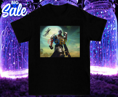Lance Reddick Signed T Shirt Size S-4XL Lance Reddick Signed EG214