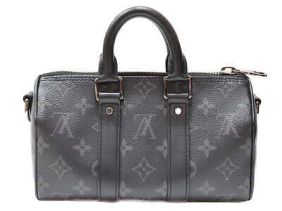 AUTH LOUIS VUITTON KEEPALL BANDOULIERE 25 M46271 2WAY BAG AUTH LOUIS VUITTON KEEPALL BANDOULIERE 25 M46271 2WAY BAG