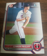 CONNOR PRIELIPP 2022 1st BOWMAN DRAFT #BD-8 MINNESOTA TWINS (FIRST ROOKIE BASE)