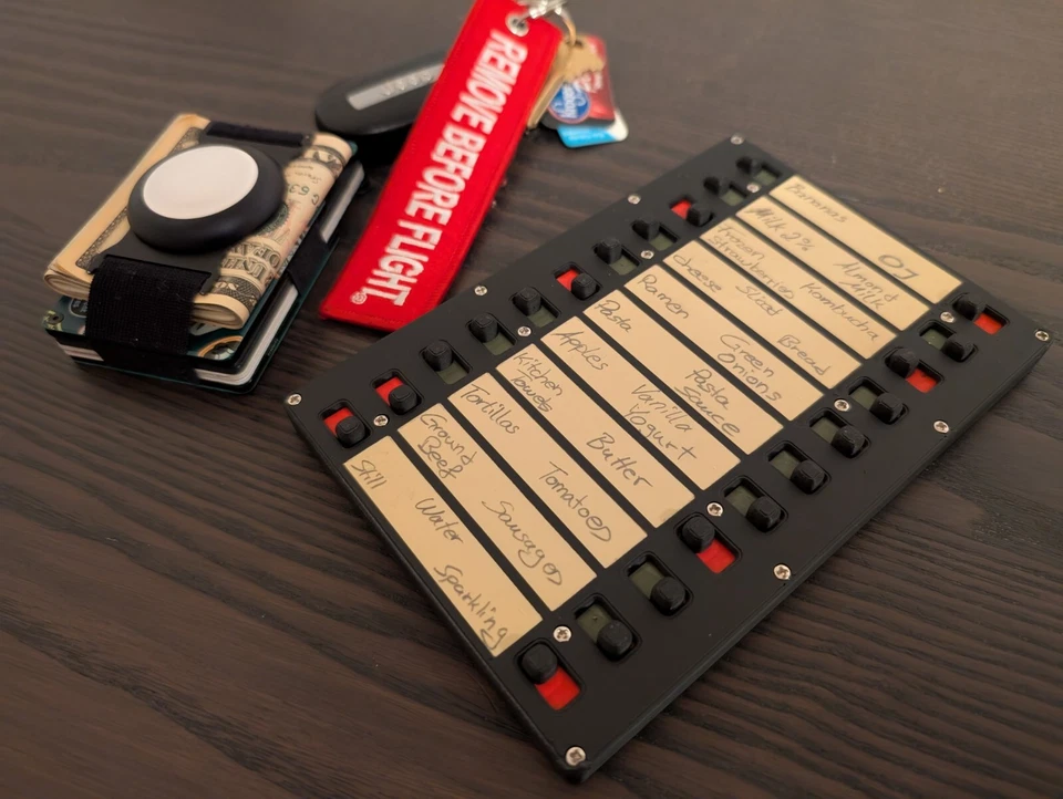 Shopping List Magnetic; Chore Chart; Memo Board; Check List; With 22 Sliders - Image 4 of 4