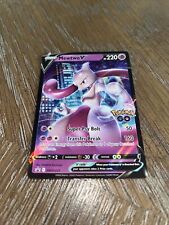 2022 Pokemon GO Mewtwo V SWSH223 Black Star Promo Foil