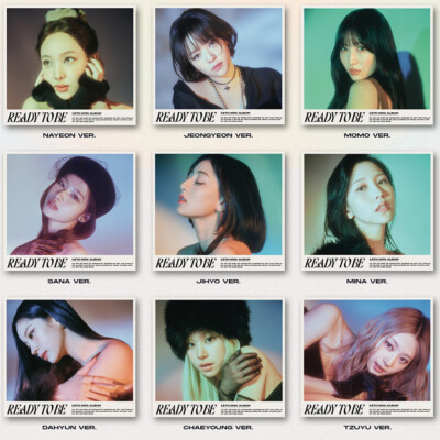 TWICE READY TO BE 12th Mini Album DIGIPACK Ver/CD+Book+Card+Poster+PreOrder+GIFT
