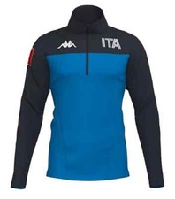 FW 2025 KAPPA ITA SCI ITALIA 6CENTO 687BK MICROPILE PILE MEZZA ZIP  341U1QW A03