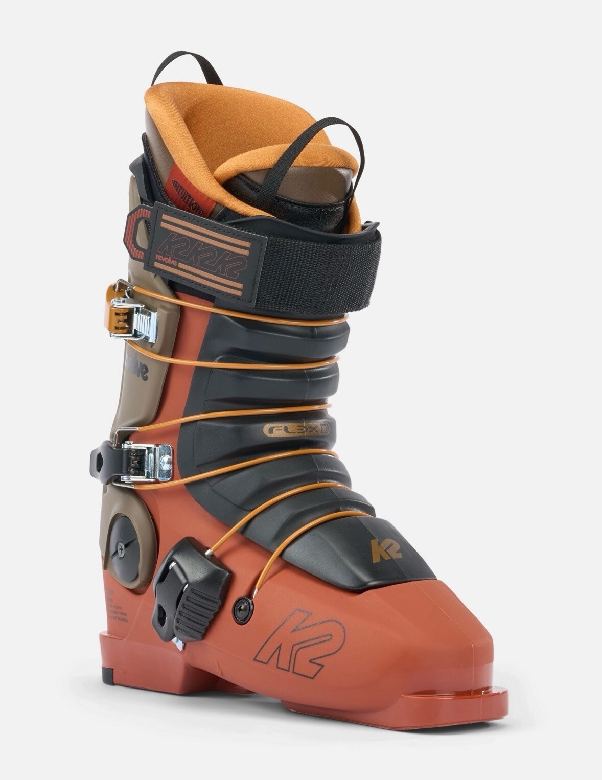 SALOMON Stivali da sci freestyle K2 Revolve Taglia 28 5 Rosso Arancione M130