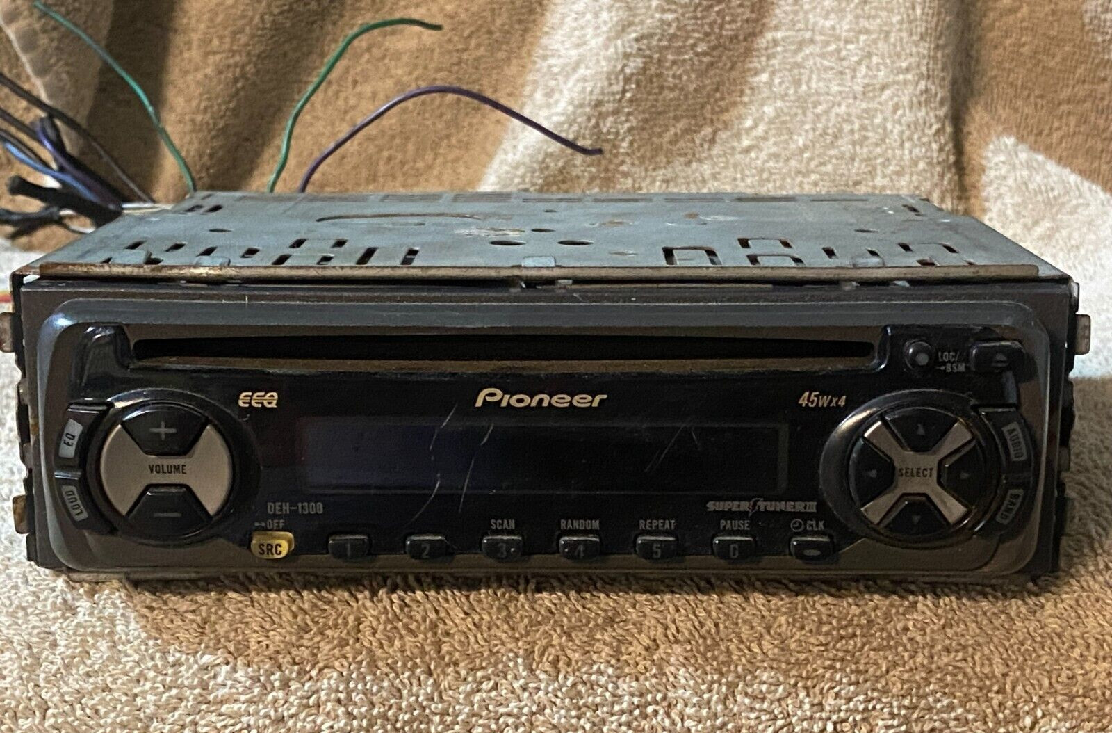 45w X 4, Equalizer - Not Tested Parts Only