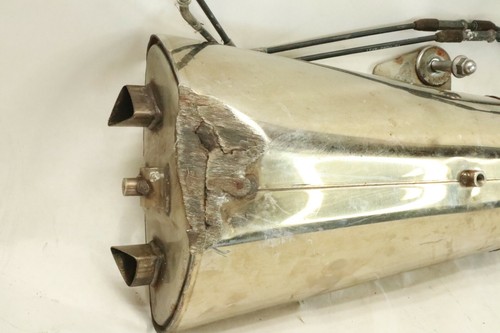 RIGHT SIDE MUFFLER 07-08 Z1000 ZR1000 Z-1000 Original Exhaust Tail Pipe - Picture 3 of 12