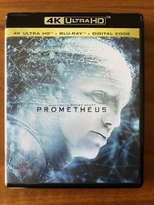PROMETHEUS 4K (UHD & HD discs, no digital copy). Directed by Ridley Scott.
