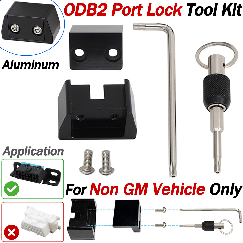 OBD II Port Lock Anti-theft Tool Block Access to OBD Port