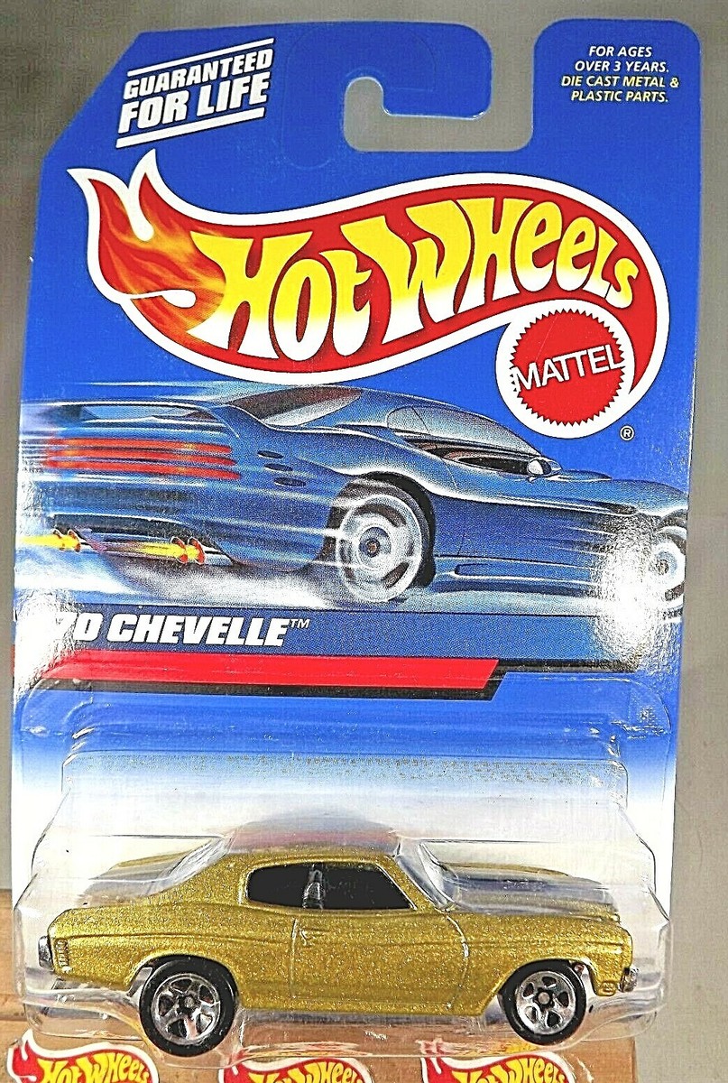 Hot Wheels '70 Chevelle ゴールド 2000 Hot Wheels Mainline/Collector #107 '70 CHEVELLE Gold w