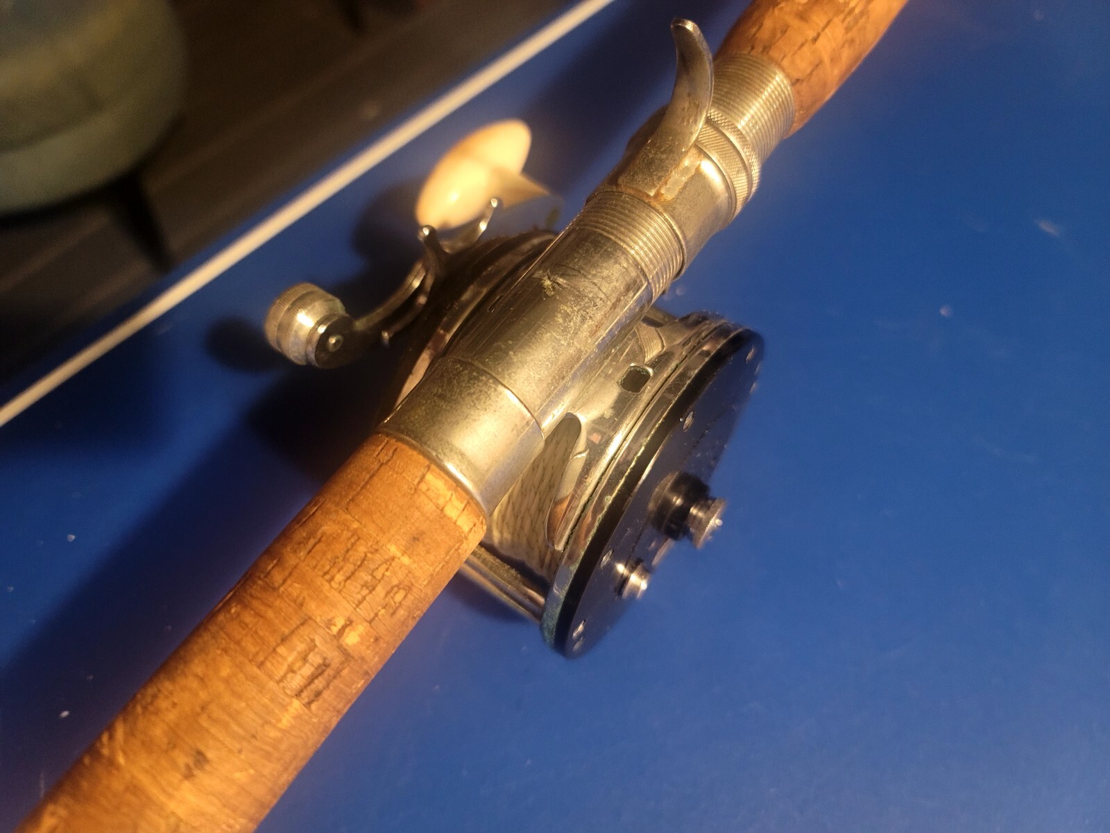 Vintage True Temper Ocean City 603 Big Game Reel /Rod Combo