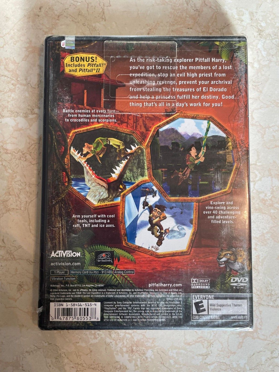 Pitfall: The Lost Expedition (Sony PlayStation 2, 2004) for