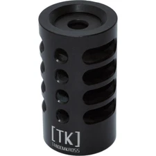 TandemKross Game Changer Compensator for .22LR in Red/Silver/Black