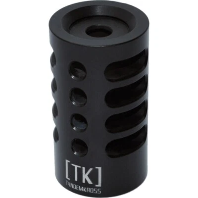 TandemKross Game Changer Compensator for .22LR in Red/Silver/Black