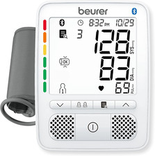 Smart Bluetooth Blood Pressure Monitor with Talking Function  Backlit Display
