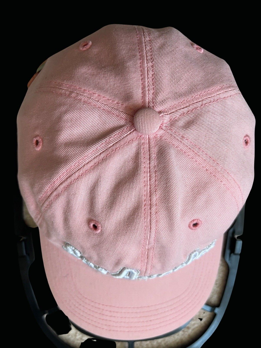 The Accessory Collective Womens Pink Embroidered Los Angeles Denim Hat New Era Los Angeles Dodgers  main image 4