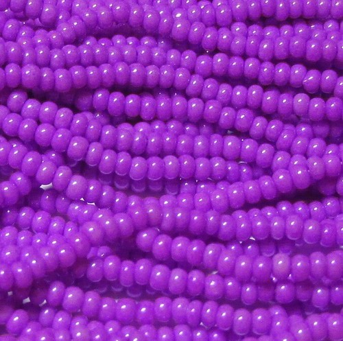 Czech 11/0 Preciosa Opaque Rocaille Glass Seed Beads 12-strand Hank 1 - Picture 48 of 182