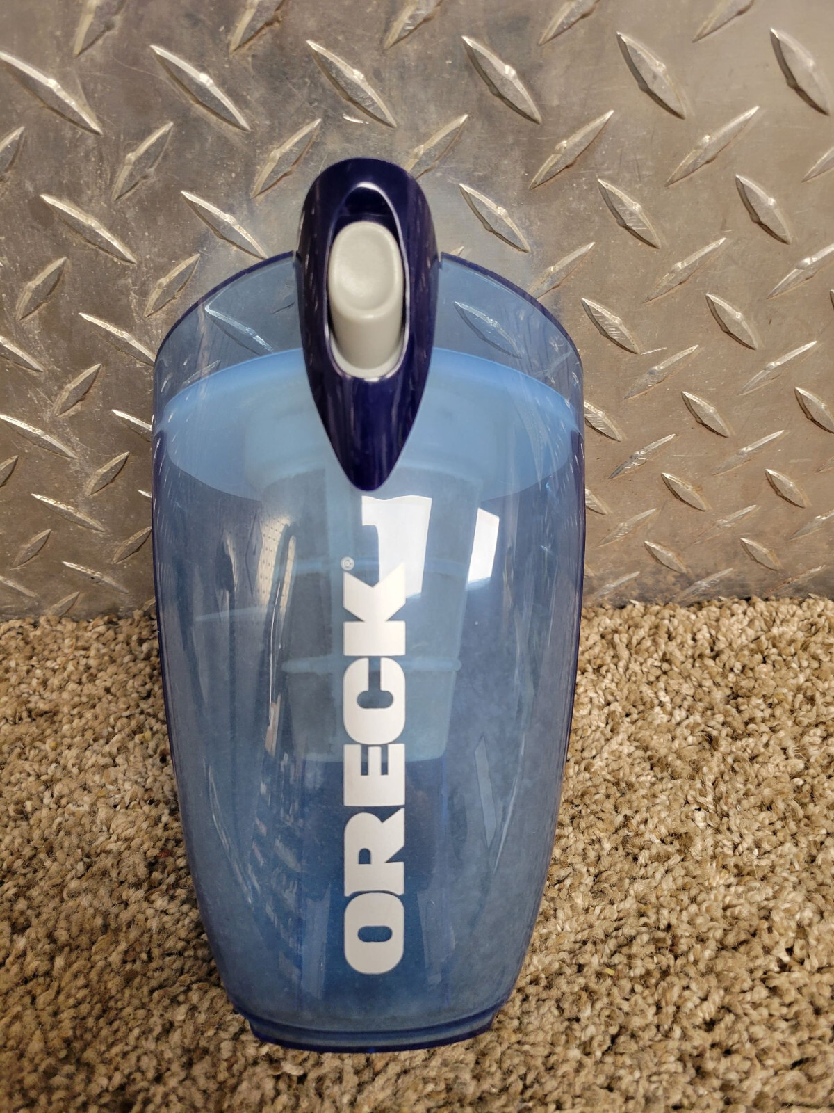 Oreck QS110L QS115L Cordless Electric Broom Dirt Dust Canister Cup Assembly Assy eBay