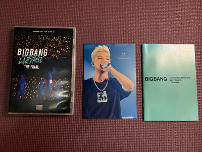 BIGBANG Japan Dome Tour 2017 Last Dance Blu-ray Set with Sol Photo