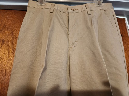 Vintage Wrangler Damen Freizeithose 8 x 34 elegant plissiert hellbraun EUC Y2K 90er Western - Bild 2 von 7