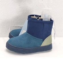 Toddler size 6 Arlo Colorblock Zipper Winter Boots - Cat Jack Navy