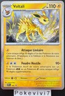 Carte Pokemon VOLTALI SVP 169 PROMO HOLO Ecarlate et Violet EV8.5 FR NEUF