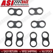 8Pcs AN10 Hose Separator Clamp Fitting Connector 10AN Oil Fuel Hose Line ASI,