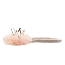 1.3"X1.3" Mini Baby Girl Tulle Crown Headband Toddler Princess Crown Tiaras Birt