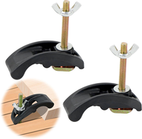 T Nut Schiene Splint, T-Track Halteklemmen, M8 Stabil Und Flexibel Niederhalter,