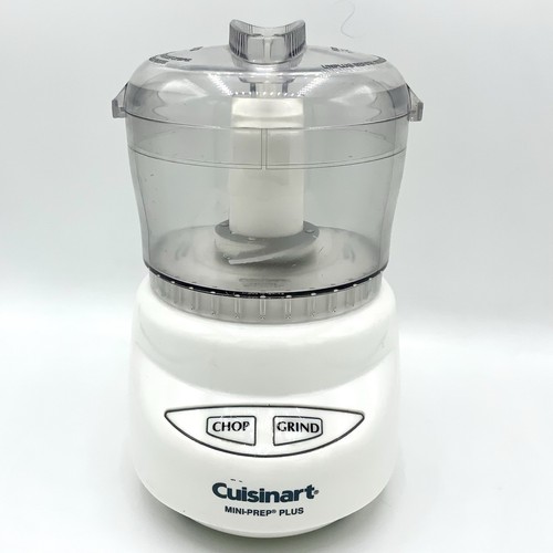 Cuisinart Mini Prep Plus 3 Cup Food Processor Chopper White DLC-2 Tested Works