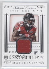 2015 Panini National Treasures Century Materials 5/99 Tevin Coleman #CM-TC 0f8