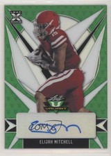 2021 Leaf Valiant /99 Elijah Mitchell #BA-EM1 Auto 4z8